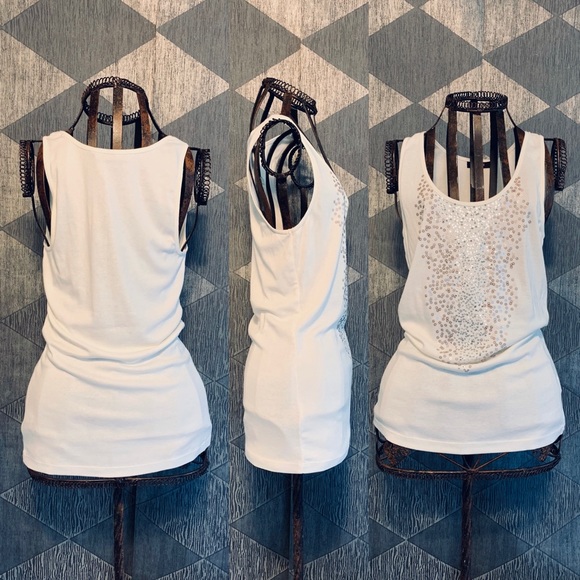 APT.9 2 Color Sequin Embellish Tank Top - Picture 4 of 4